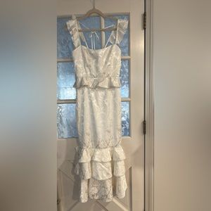 V. Chapman “The Violet Dress” in Coconut Macaroon (white)